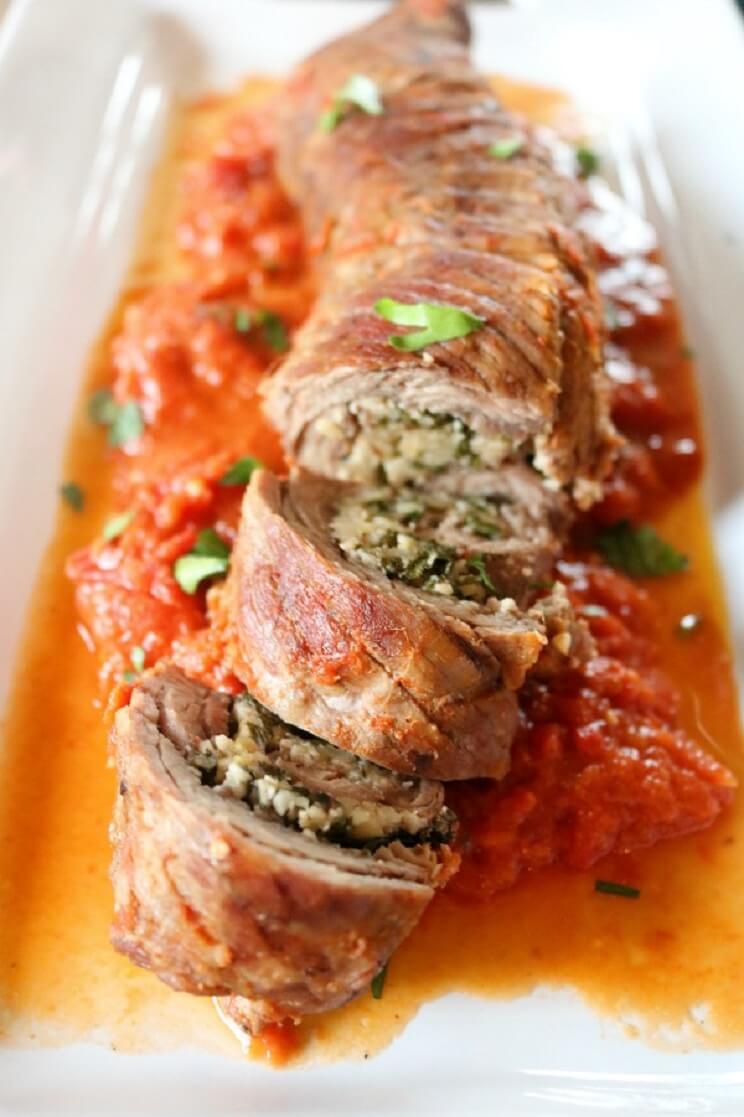 braciole final sliced