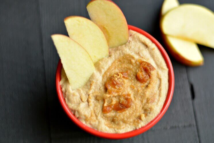cheesecake dip with apples