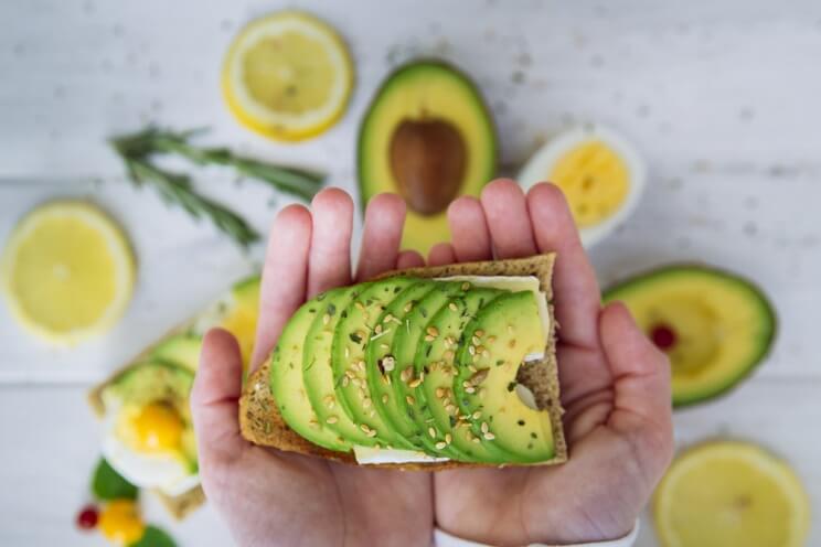 healthy avocado snack