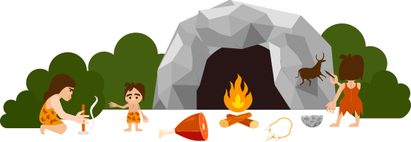 paleo cavemen