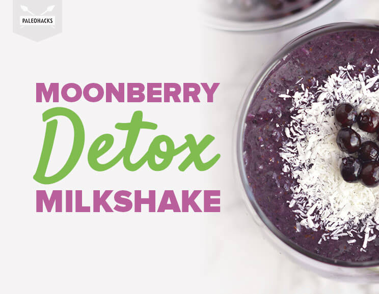 moonberry detox milkshake title card