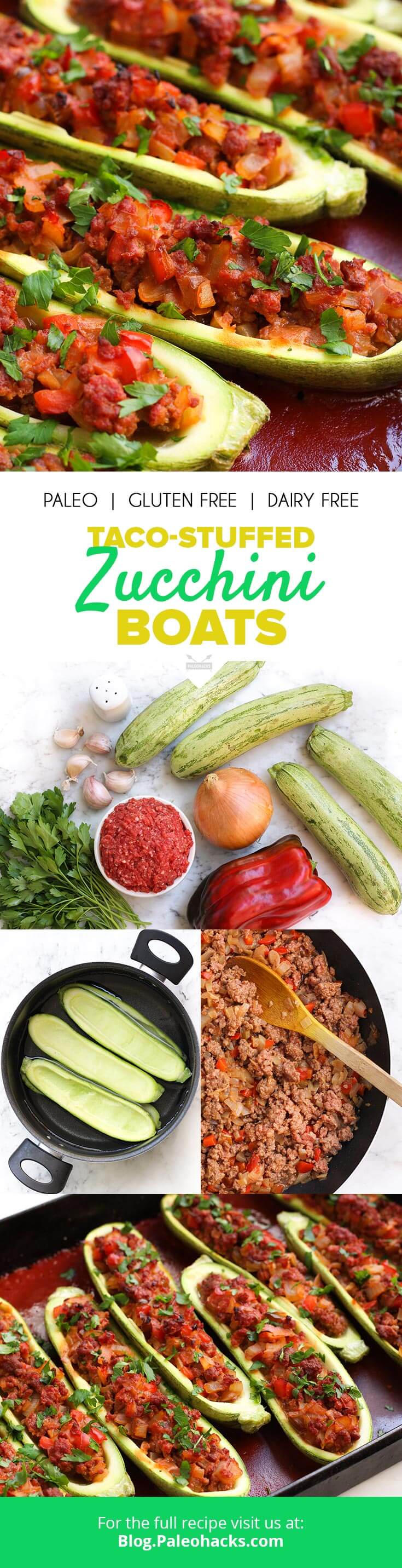 zucchini boats pin