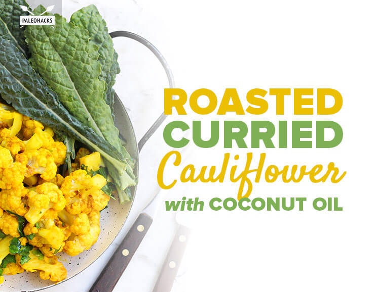 roasted curried cauliflower title card