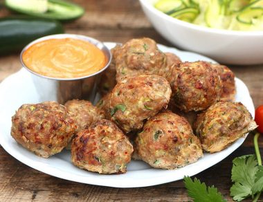 Spicy Meatball Recipe with Grated Zucchini