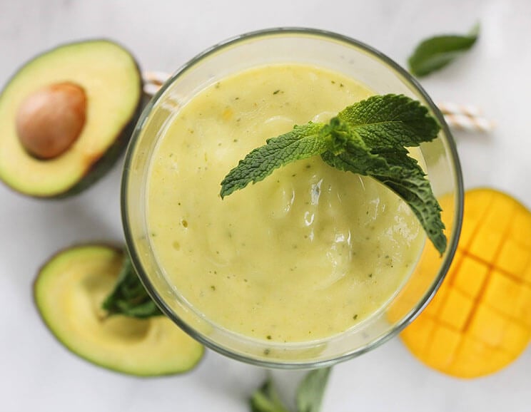 Triple Threat Avocado Smoothie Recipe | Paleo, Dairy Free, High Fat