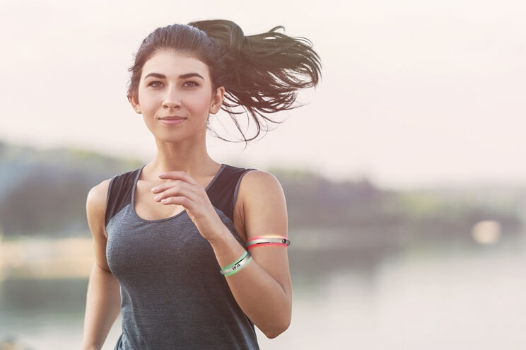 woman running