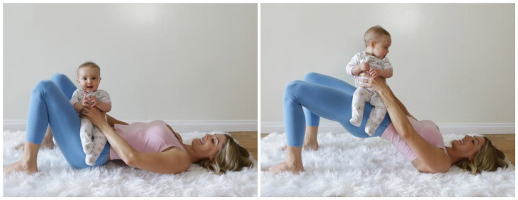 babyweight bridge hip thrusts