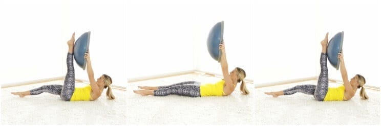 bosu scissor kicks