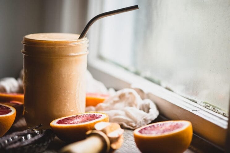 healthy orange julius protein smoothie