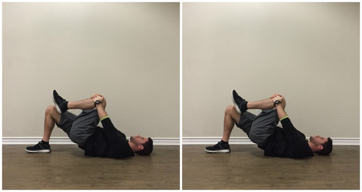 single leg bridge exercise