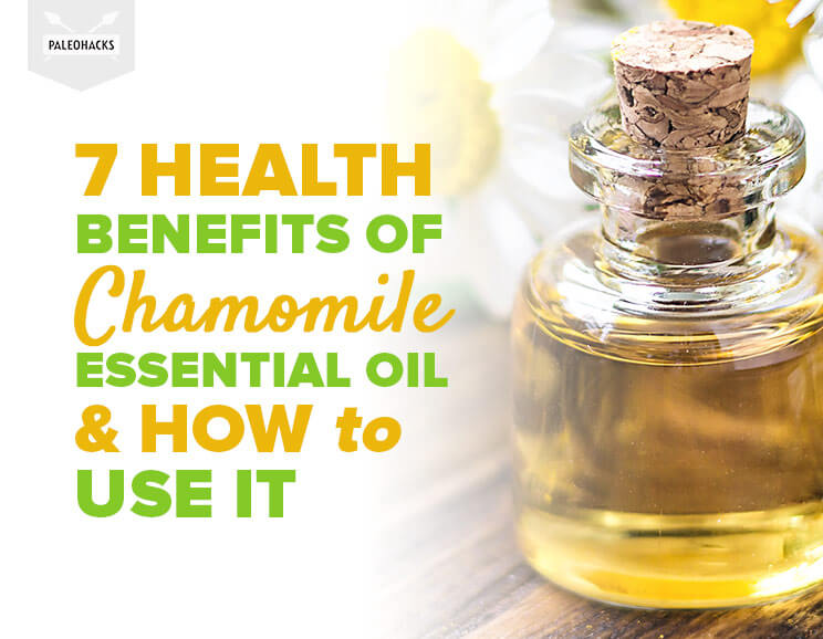 chamomile essential oil title card