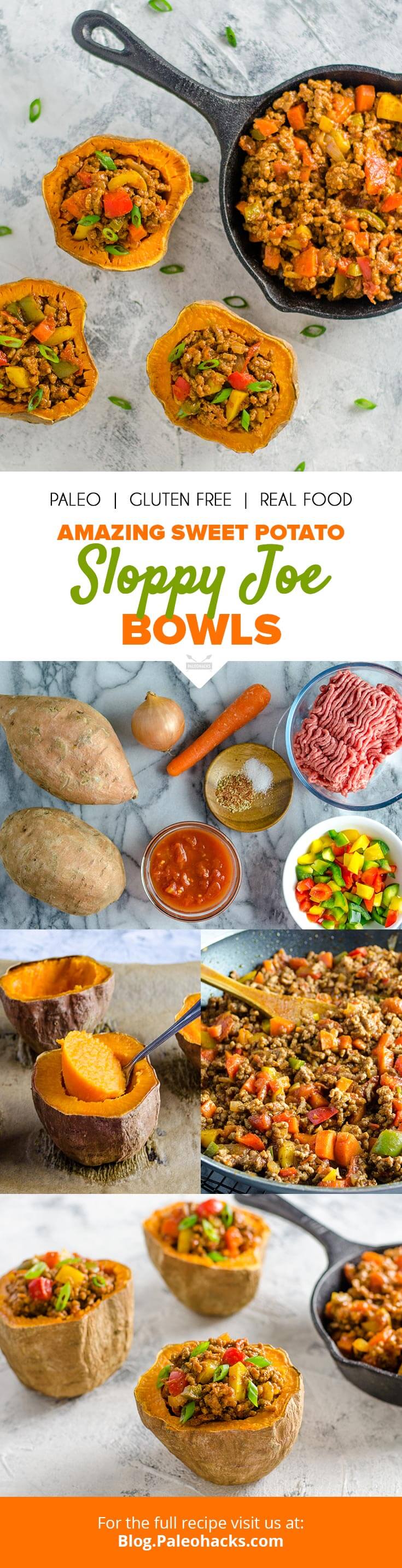 sweet potato sloppy joe bowls