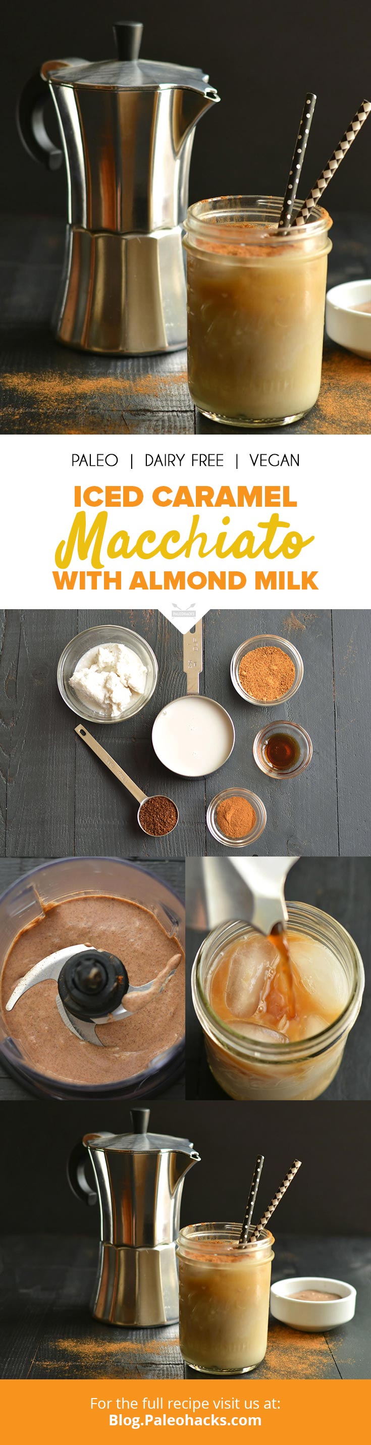 How to Make an Iced Cinnamon Caramel Macchiato