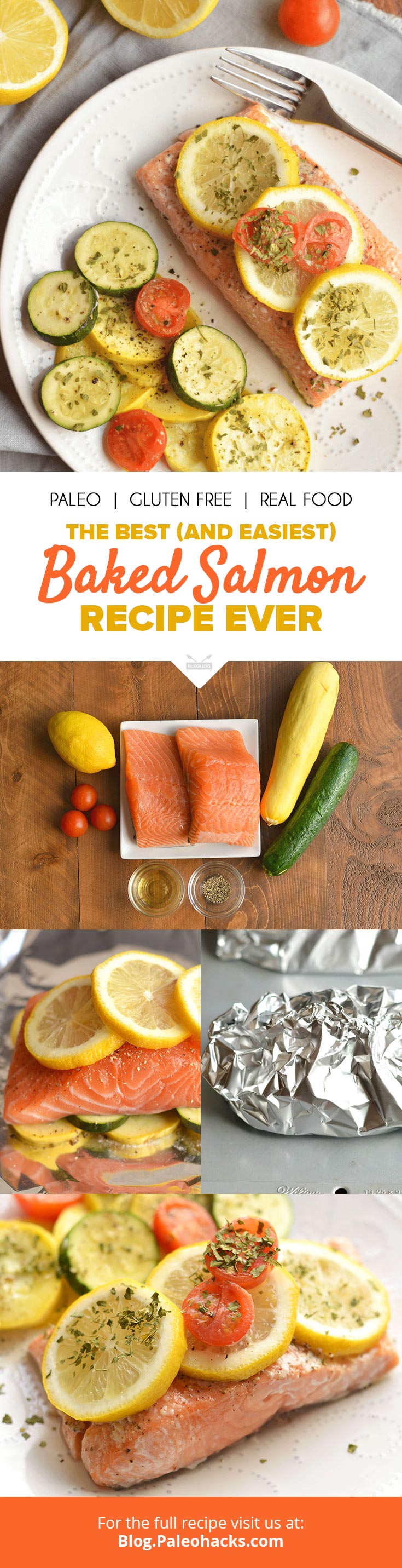 How to bake salmon