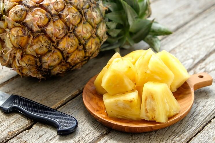 pineapple chunks