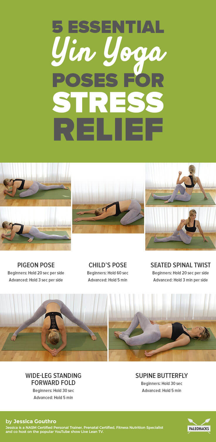 5 Essential Yin Yoga Poses for Stress Relief