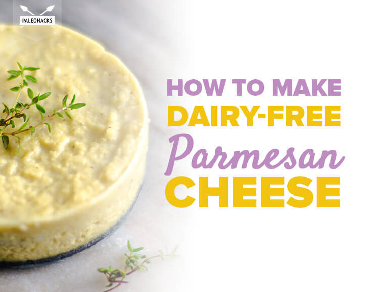 how to make dairy-free Parmesan cheese title card