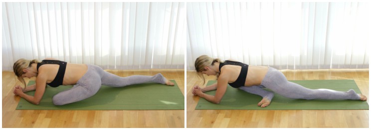 yin yoga pigeon pose