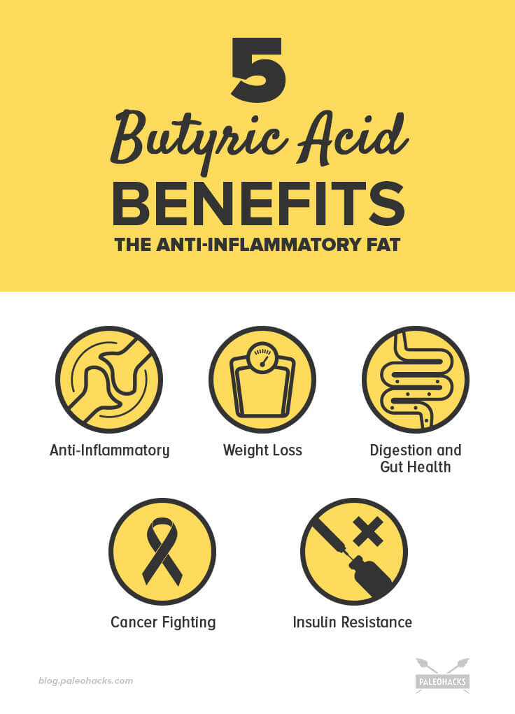 butyric acid infographic