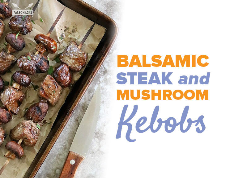 steak and mushroom kebobs title card