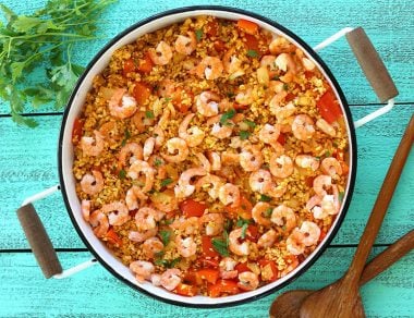 shrimp paella featured image