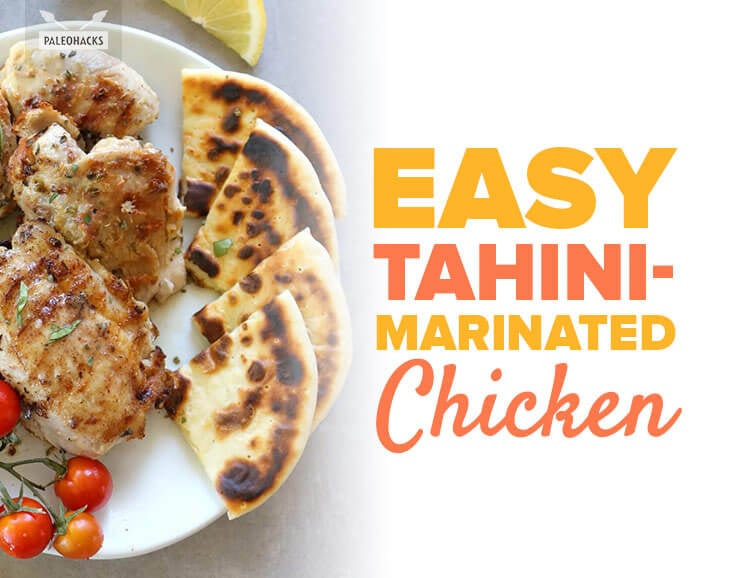 Easy Tahini-Marinated Chicken 5
