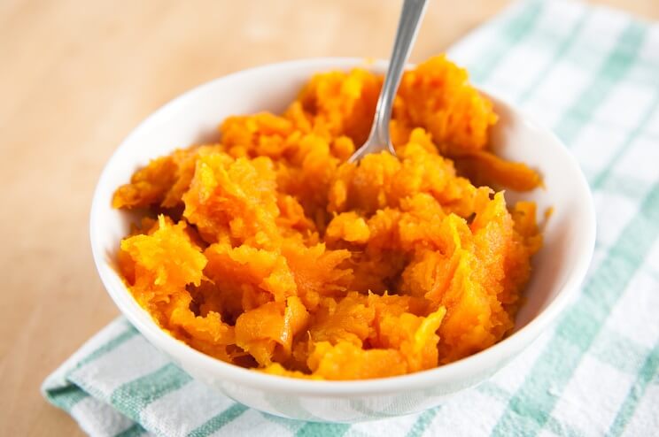 cooked and cooled sweet potato
