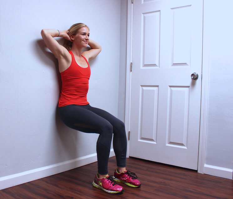 wall sit exercise