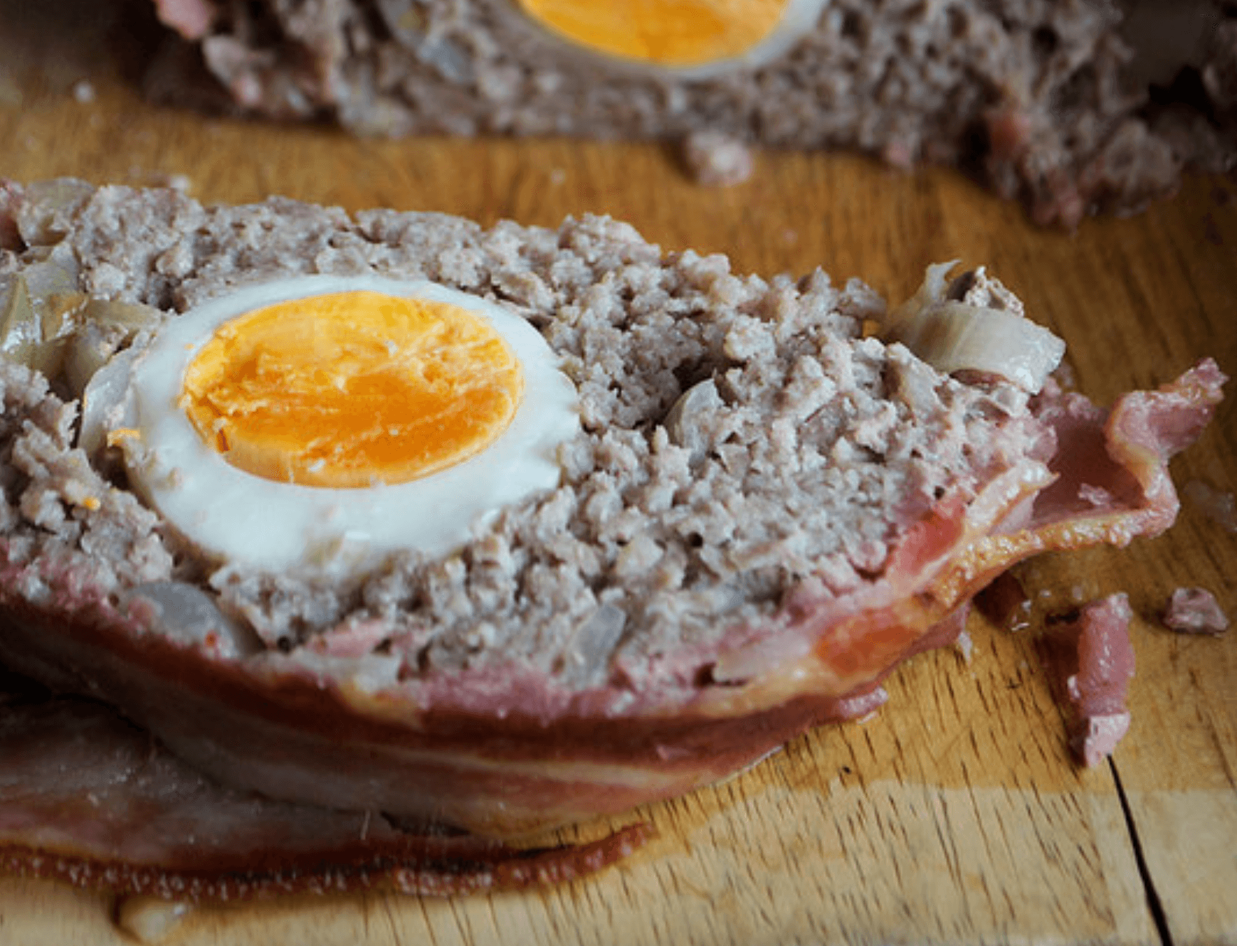 breakfast meatloaf with egg