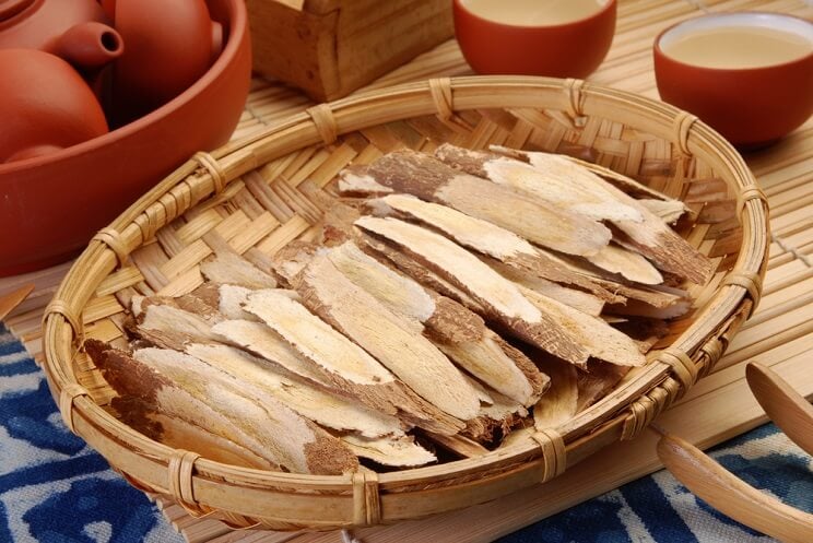 Chinese Astragalus Root at the market