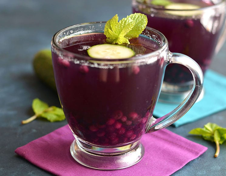 blueberry iced tea featured image