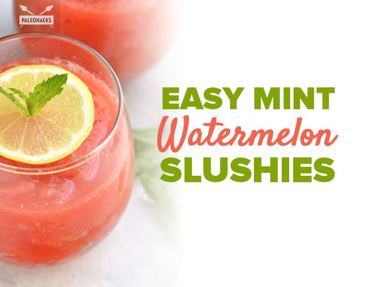 easy mint watermelon slushies title card