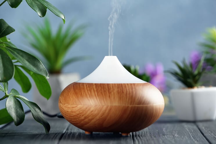 Diffuser for essential oils