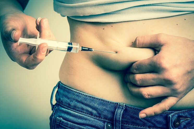 sluggish thyroid insulin injection