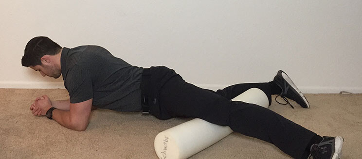 adductor foam roller