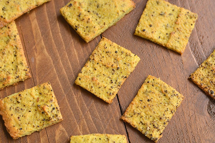 Gluten-Free Herb Garlic Crackers | Paleo, Gluten Free, Nut Free