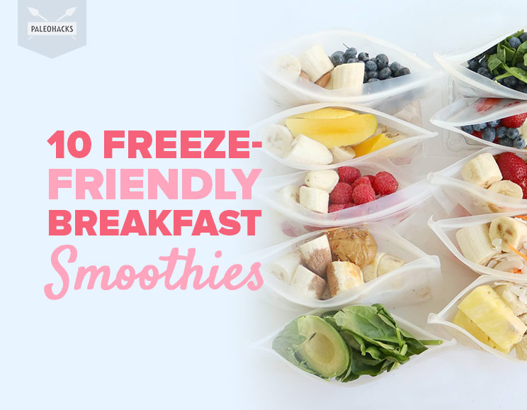 10 Freeze-Friendly Breakfast Smoothies
