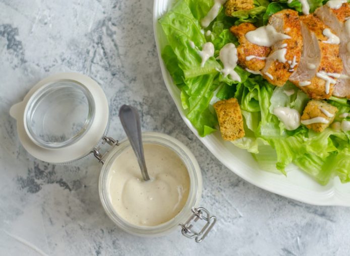 5 Minute Caesar Dressing Recipe Paleo, Dairy Free, MSG Free
