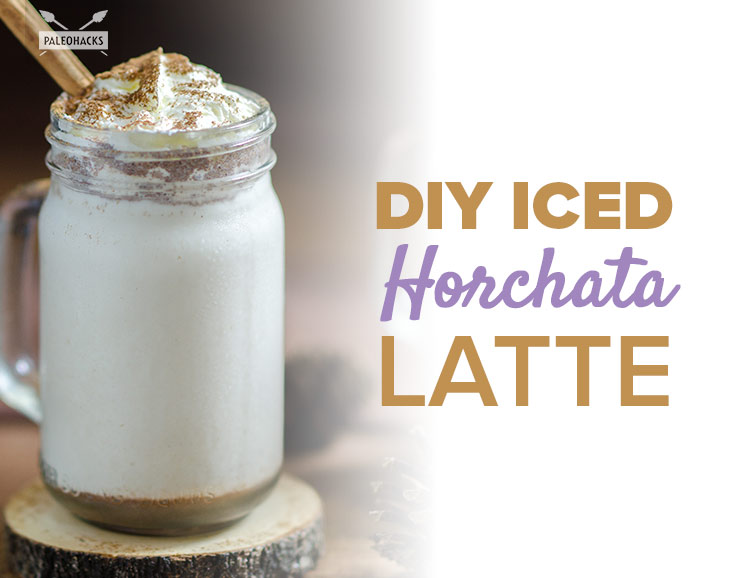 DIY Iced Horchata Latte