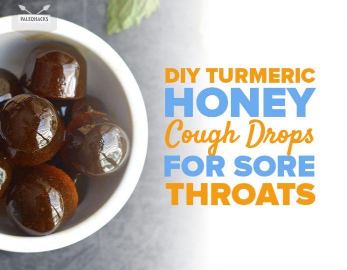 DIY Turmeric Honey Cough Drops for Sore Throats Anti Inflammatory