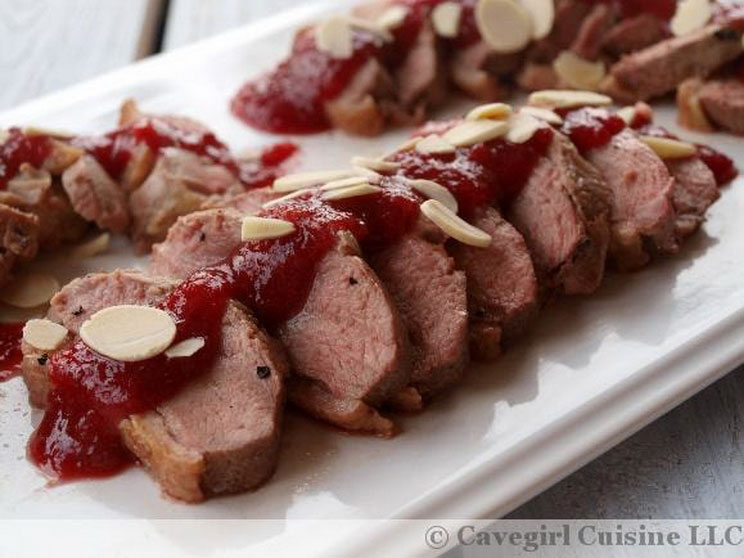Duck Breast with Plum Sauce