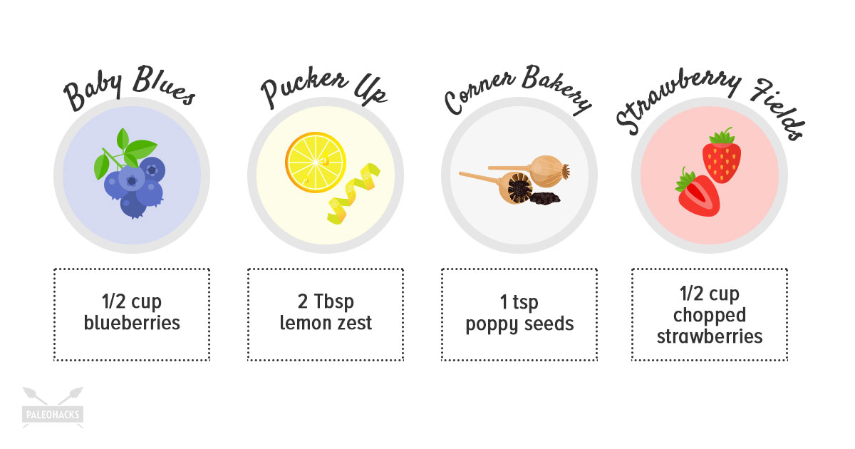 20 MixIns to Instantly Upgrade Your Pancakes Paleo, Gluten Free