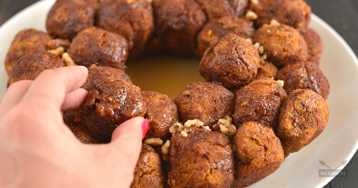 Pinch Me Monkey Bread Recipe Gluten Free, Paleo, Grain Free