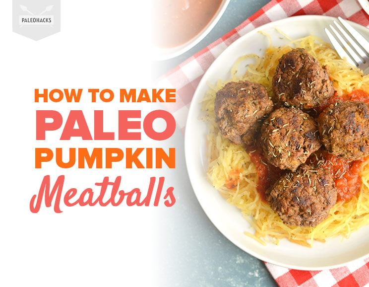How to Make Paleo Pumpkin Meatballs