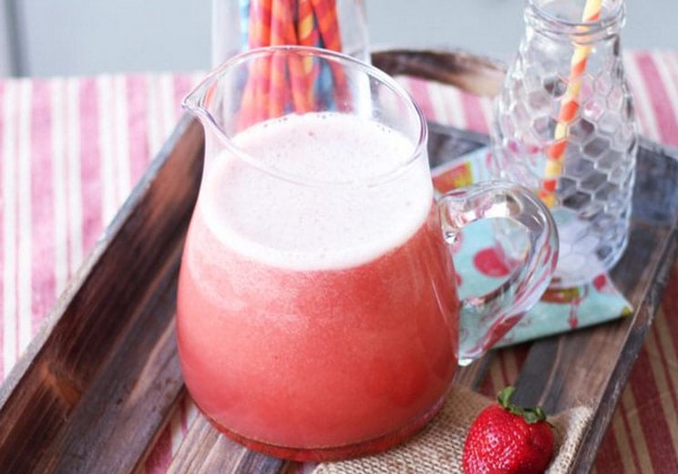 Probiotic Strawberry Soda
