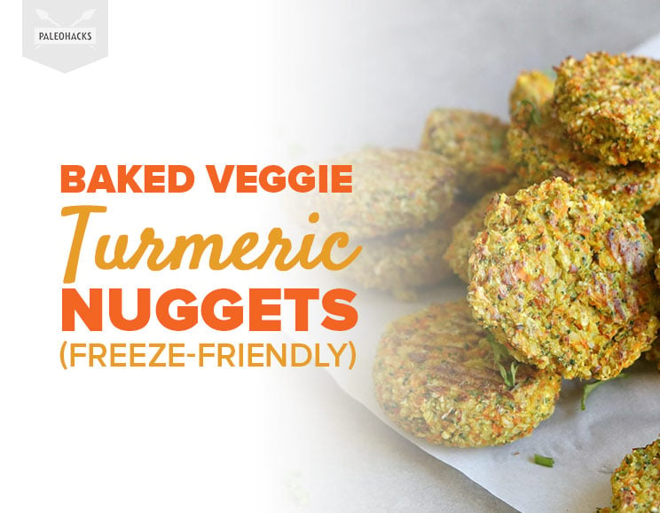 These baked veggie nuggets come to the rescue with a crispy outside and savory flavor on the inside. Great for picky eaters!