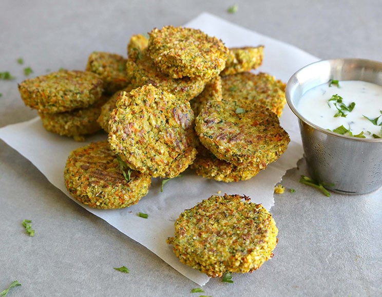 Baked Veggie Turmeric Nuggets (Freeze-Friendly)