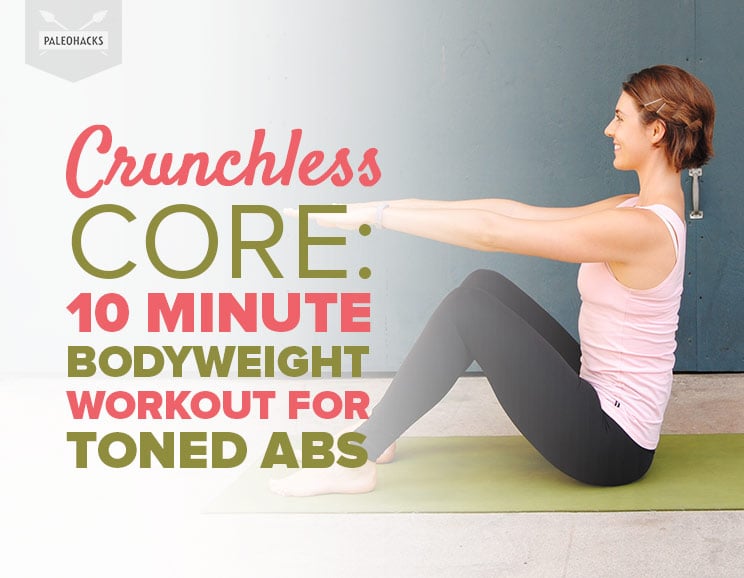 Crunchless Core: 10 Minute Bodyweight Workout for Toned Abs