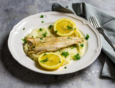 Easy Sea Bass Recipe with Lemon Garlic Butter