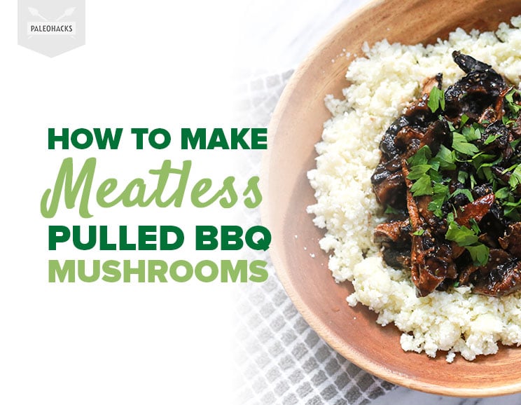 How to Make Meatless Pulled BBQ Mushrooms